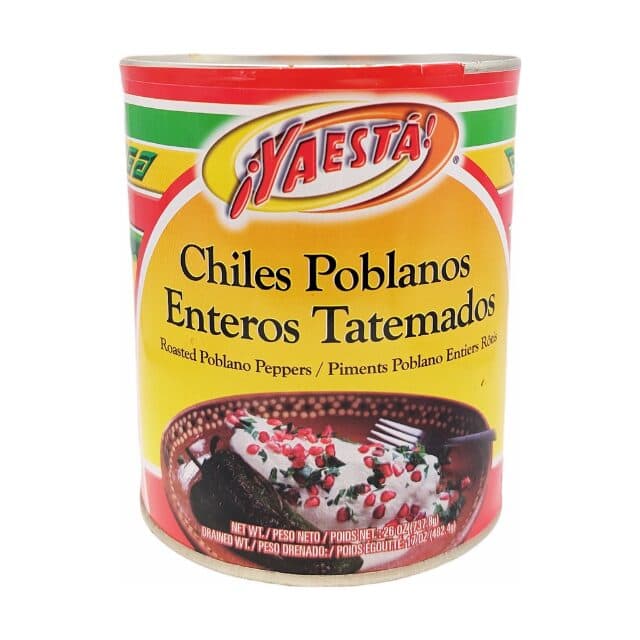 Chiles Poblanos Enteros Ya Esta! 26oz