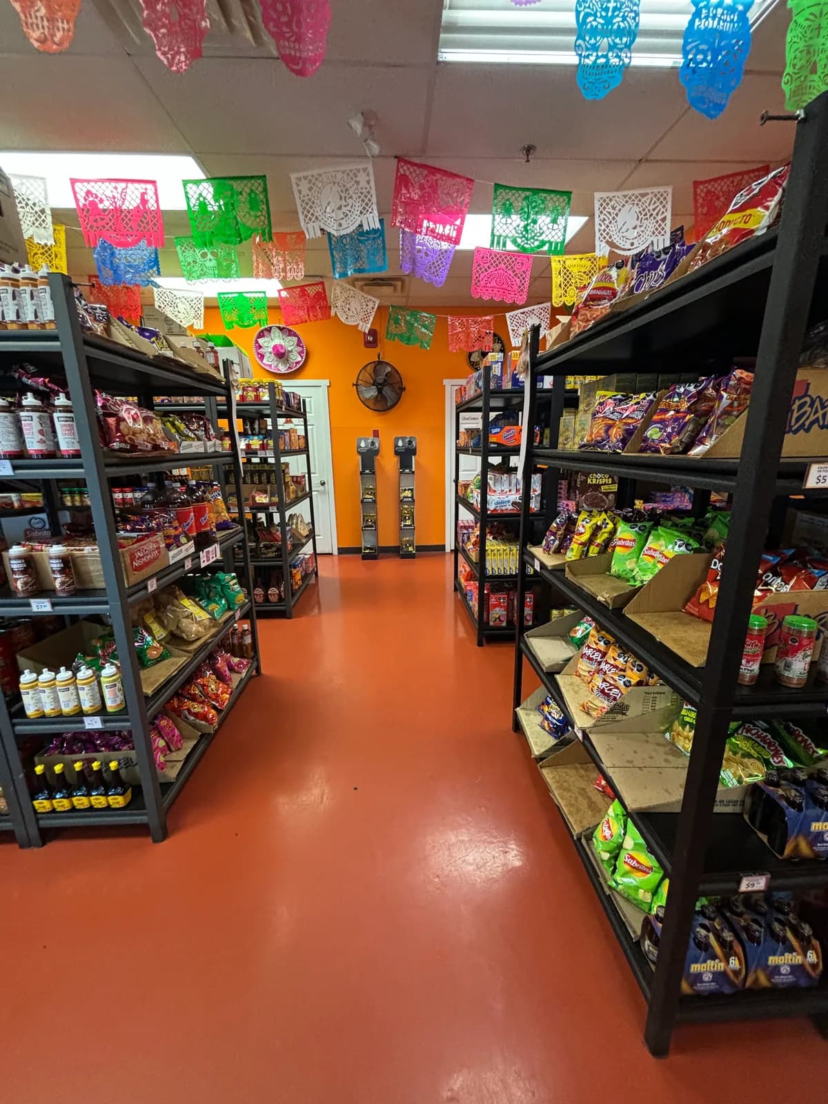 Selection inside La Tiendita at Fiesta Market & Restaurant