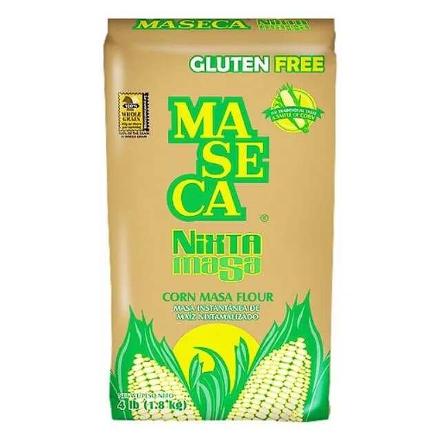 Maseca corn masa flour available at Fiesta Market & Restaurant