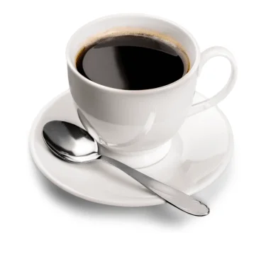 A cup of coffee served at Fiesta Market & Restaurant
