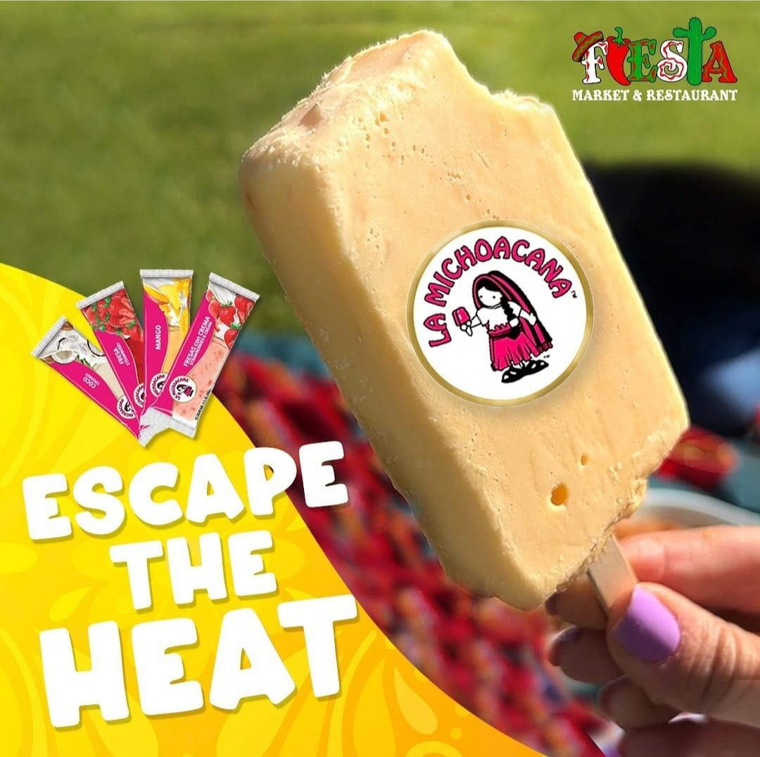 La Michoacana paleta featured for a hot summer day at Fiesta Market