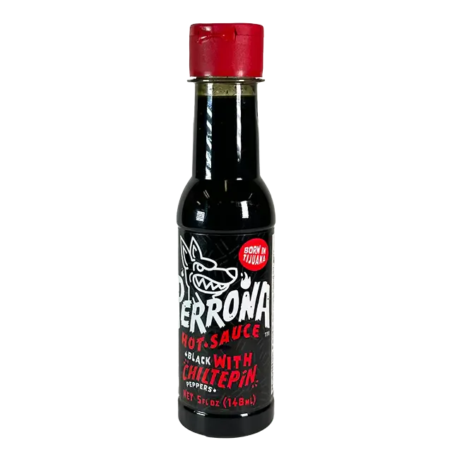 Perrona Hot Sauce Black 5oz
