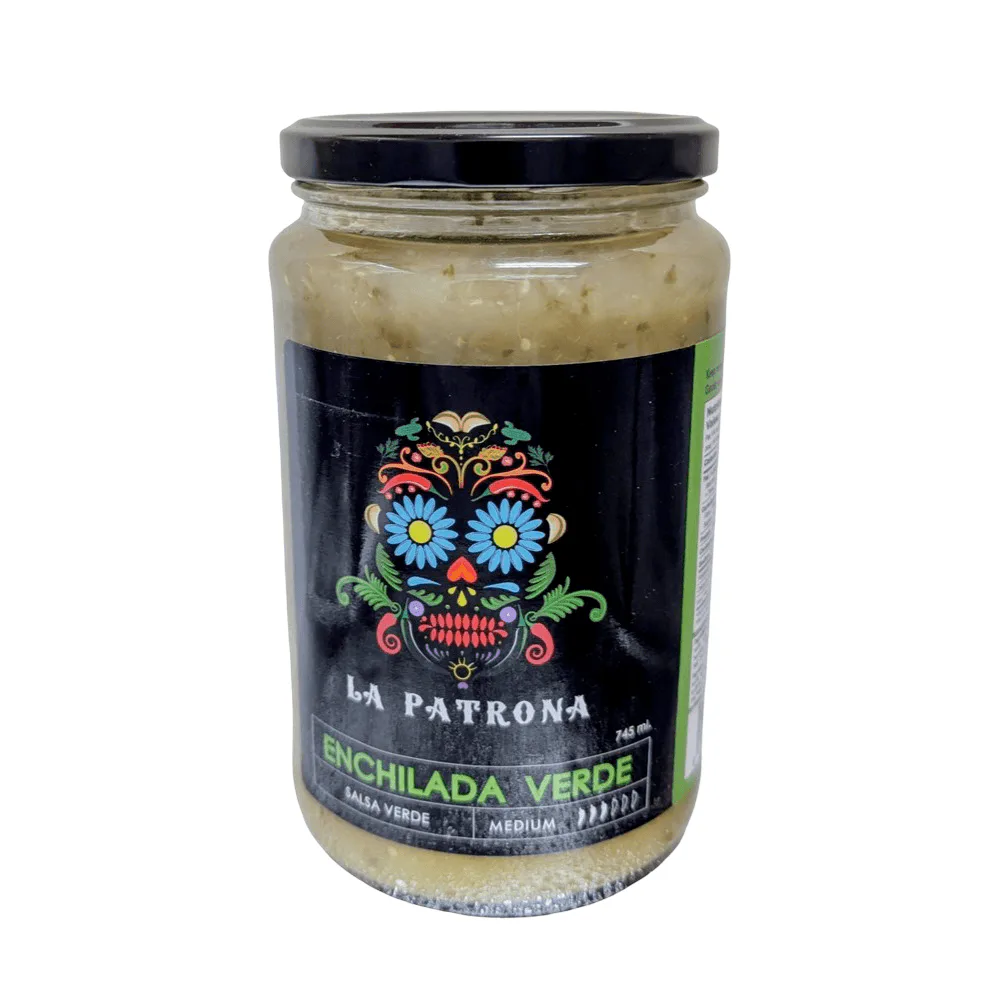 Enchilada Verde Sauce La Patrona 750ml