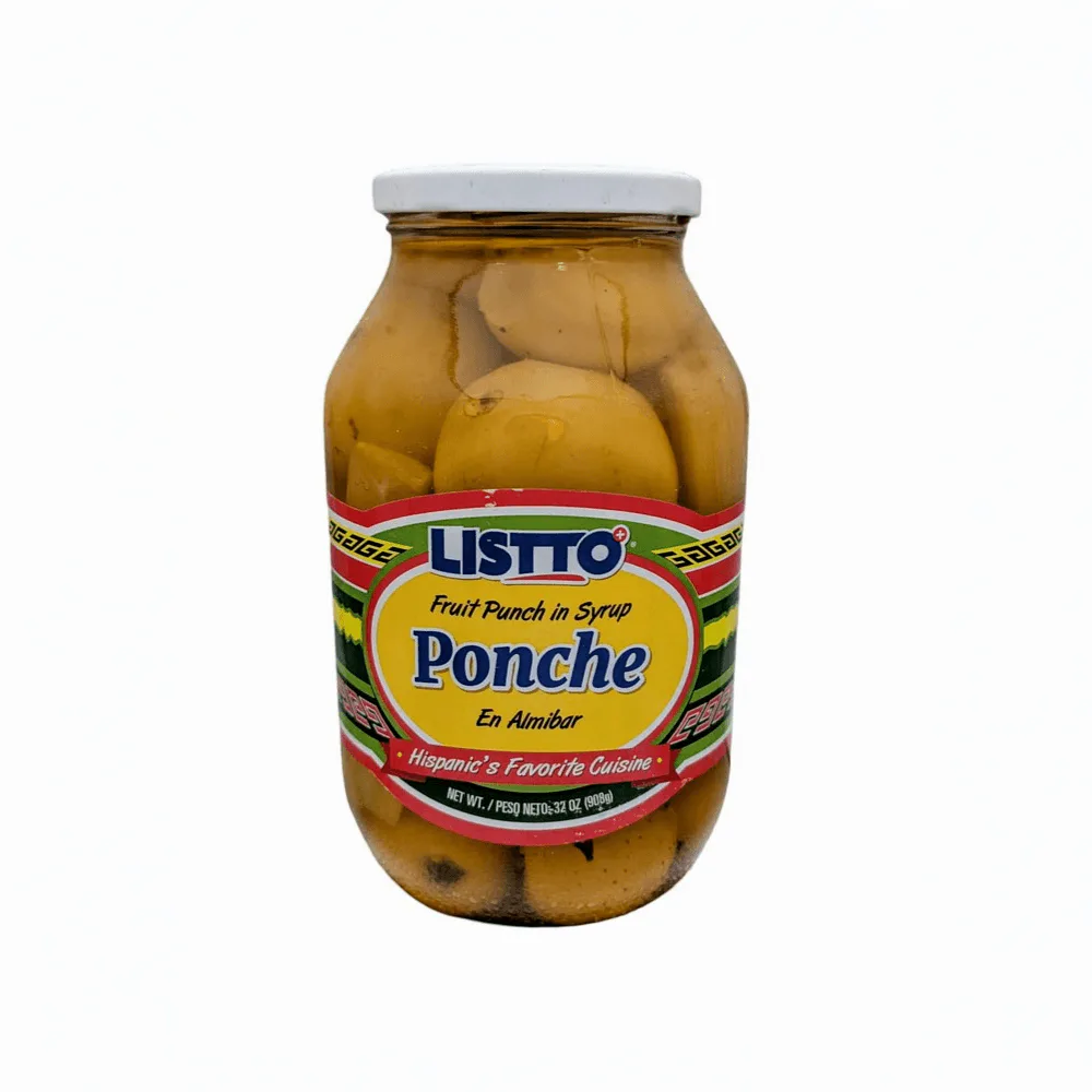 Listo Ponche en Almíbar 32oz fruit mix in syrup