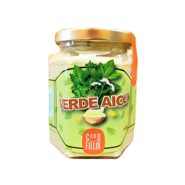 Verde Aioli Sauce Good Fillin 266ml
