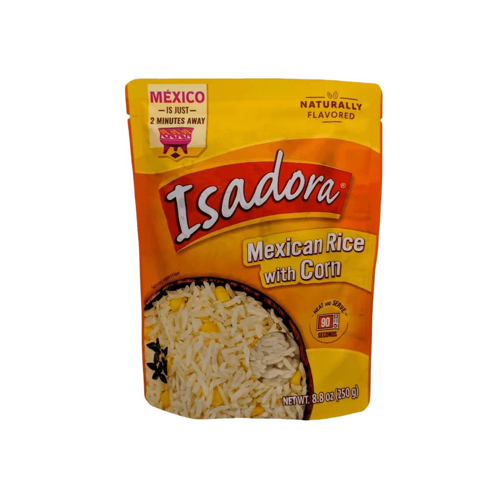 Arroz Blanco con Elote Isadora 250g white rice with corn