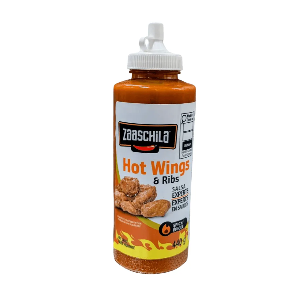 Zaaschila Hot Wings & Ribs 440g sauce