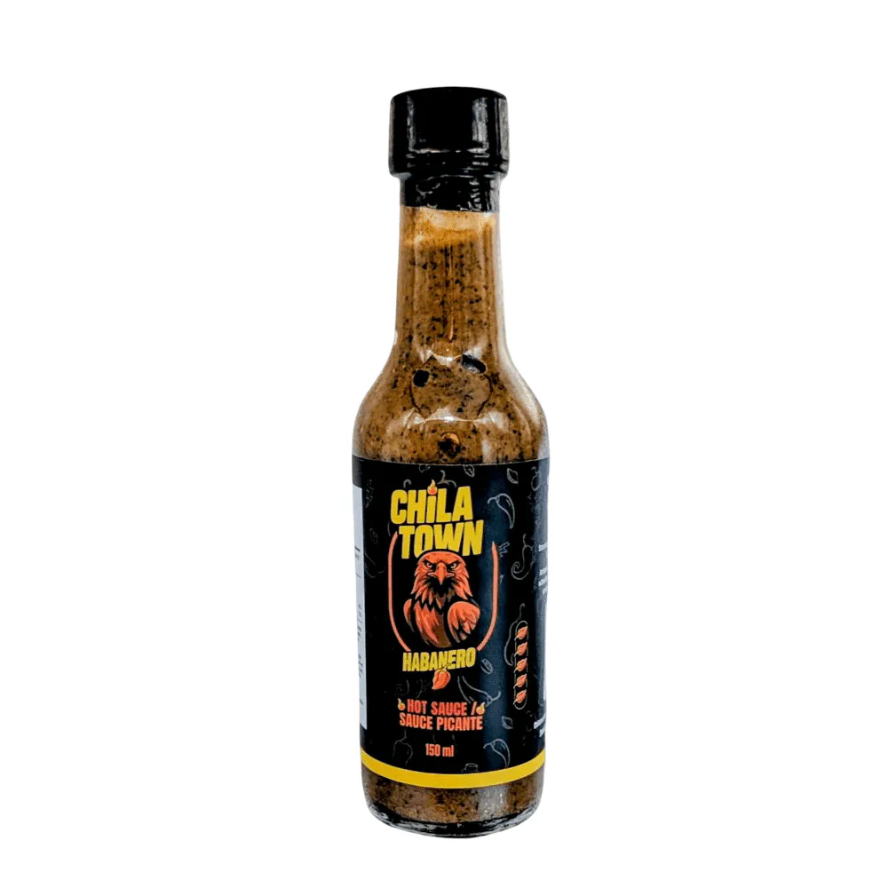 Chila Town Habanero Sauce 150ml spicy Mexican habanero hot sauce
