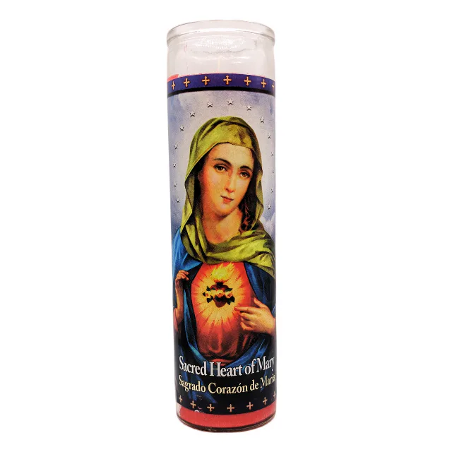 Veladora Sagrado Corazon de Maria