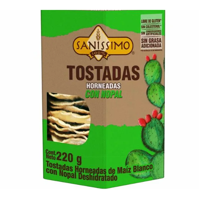 Tostadas Nopal