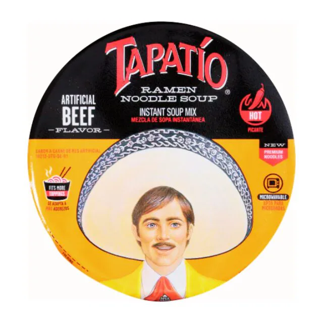 Tapatio Ramen Soup Beef 3.8oz (110gr)