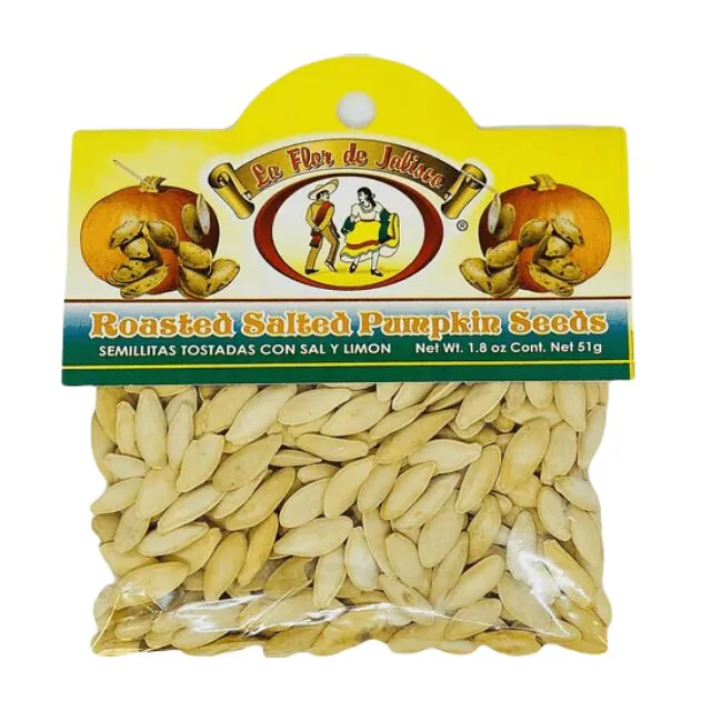 Semillas Tostadas Sal Limon La Flor de Jalisco 1.8oz (51gr)