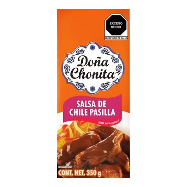 Salsa Chile Pasilla Dona Chonita 350gr