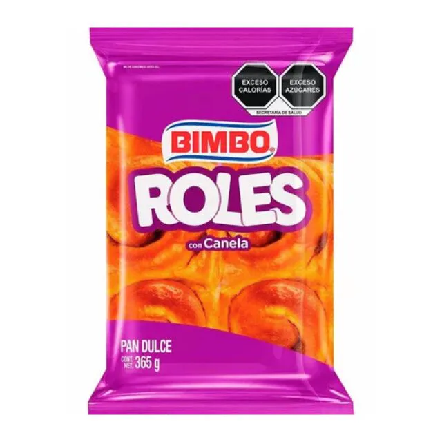 Roles de Canela Bimbo 6pcs 365gr