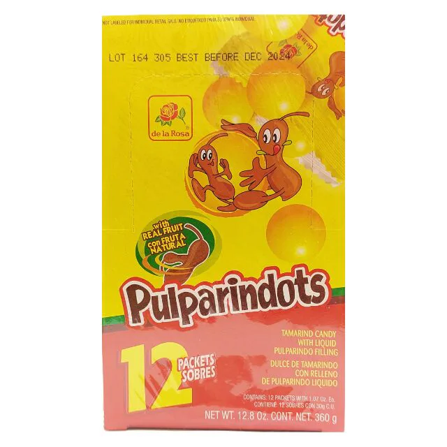 Pulparindots Caja 12pcs 360gr