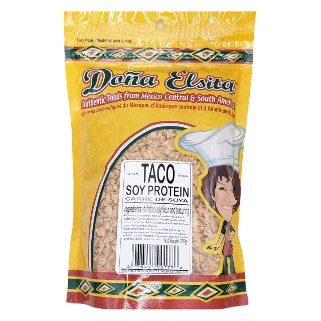 Taco Soy Protein Dona Elsita 225gr