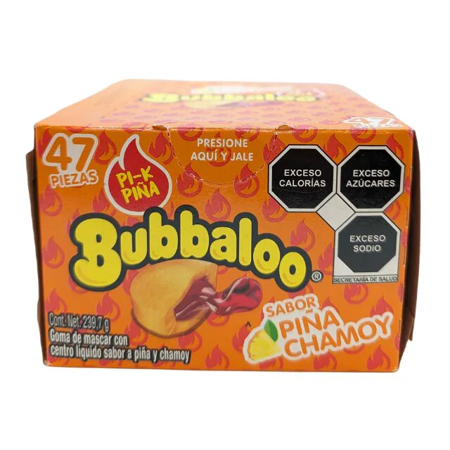 Bubbaloo Pina Chamoy 47pcs 239.7gr