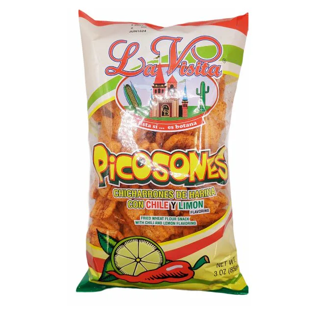 Picosones con Chile y Limon La Visita 85.05gr