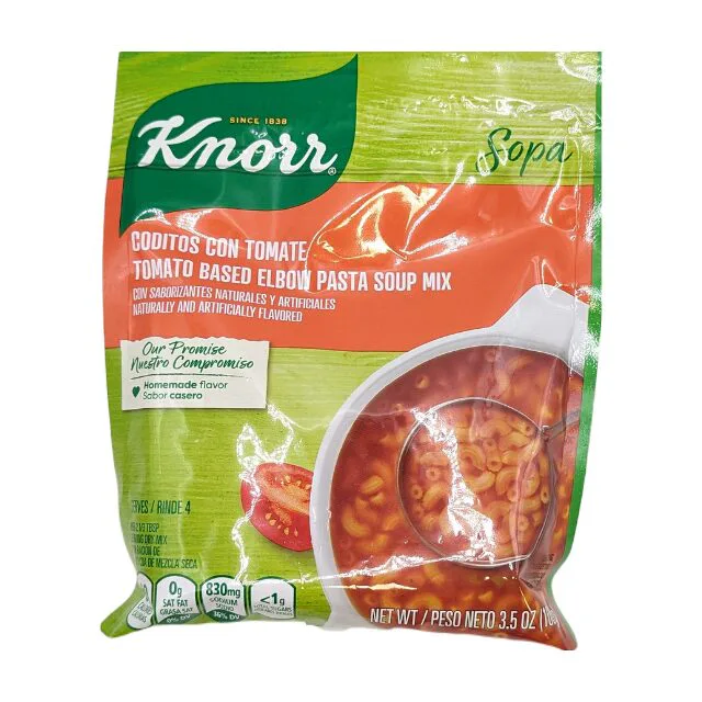 Knorr Sopa Instantanea Coditos con Tomate 3.5oz