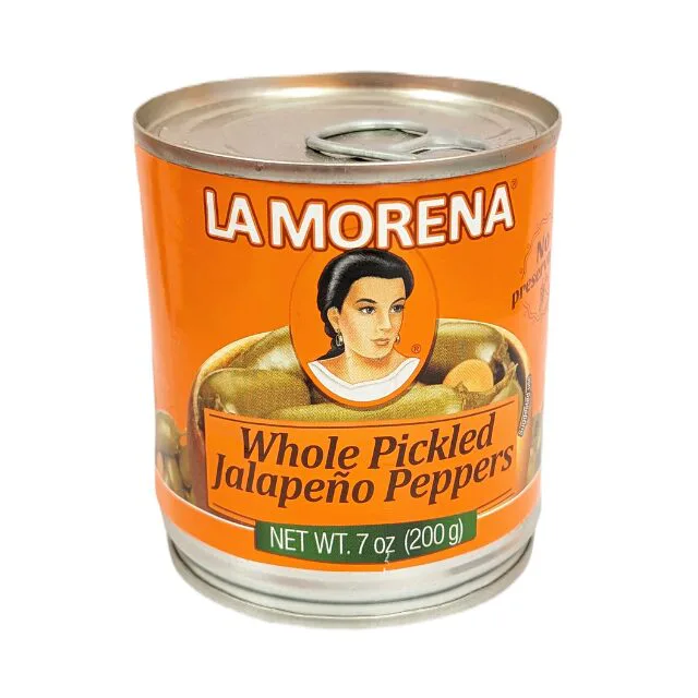 La Morena Whole Pickled Jalapeno Peppers 7oz