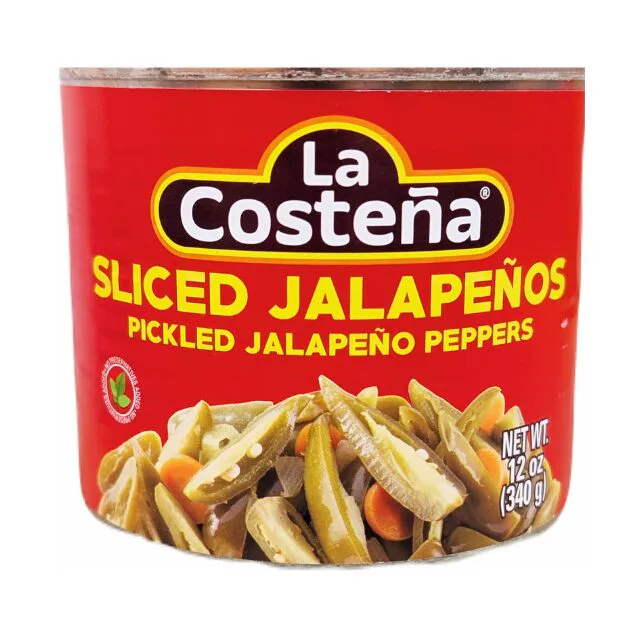 La Costena Sliced Jalapenos 12oz