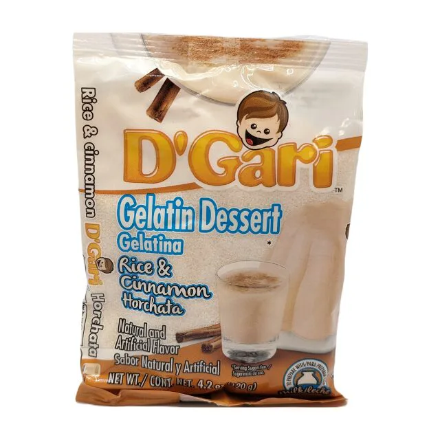 D'Gari Gelatina Horchata 120gr