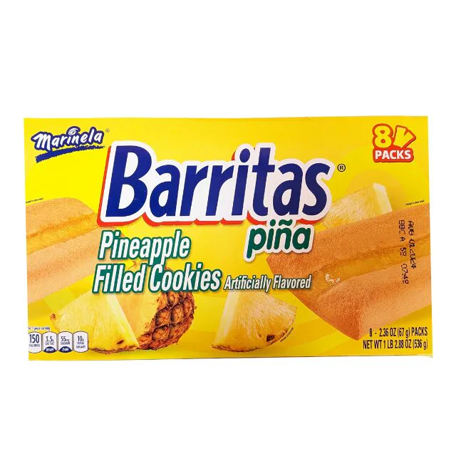 Barritas de Pina Marinela 8 Packs 268gr