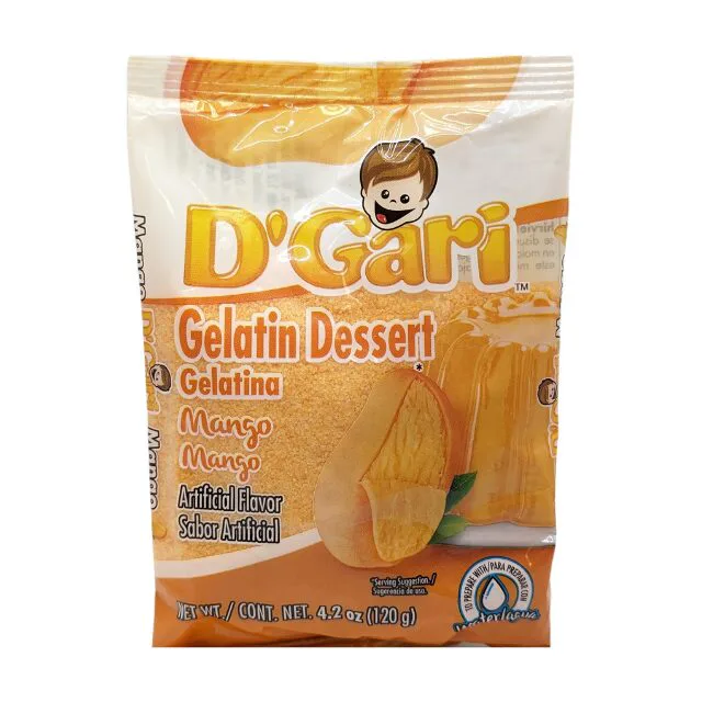 D'Gari Gelatina Mango 120gr
