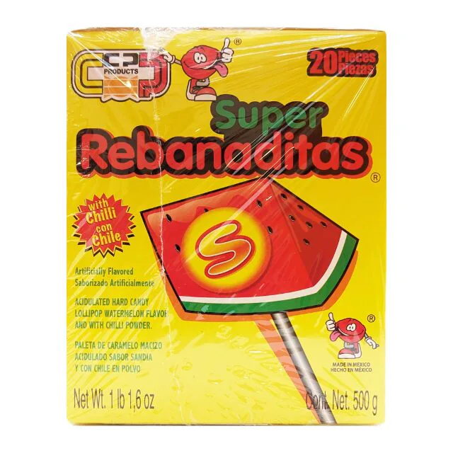 Super Rebanaditas Caja 20pcs 500gr