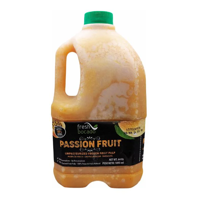 Pulp Passion Fruit Fresh Bocado 64oz