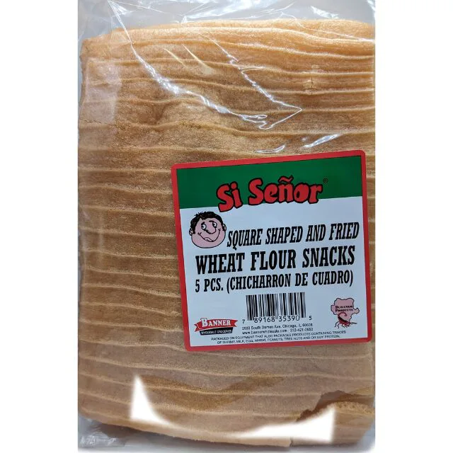 Chicharron de Cuadro Grande 5pzs