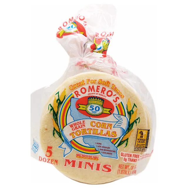 Tortillas Romero's Mini 5 Dozen 30oz (850gr)