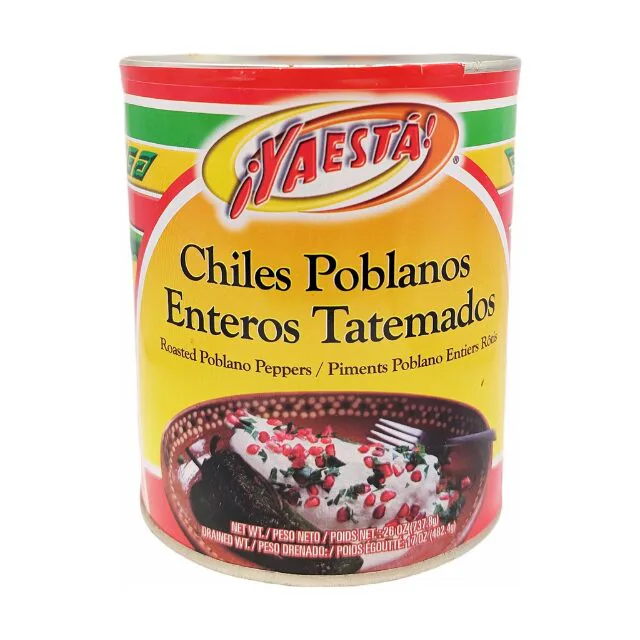 Chiles Poblanos Enteros Ya Esta! 26oz