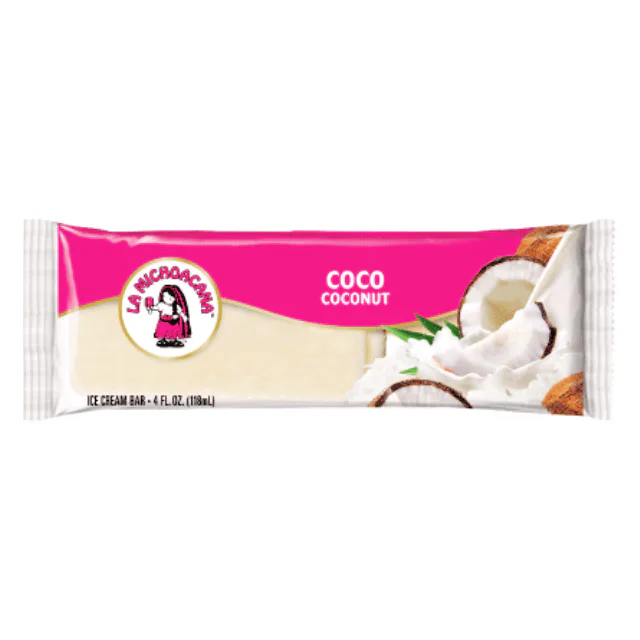 Paleta Coco La Michoacana