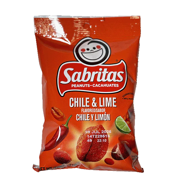 Sabritas Cacahuates Chile Limón 7oz