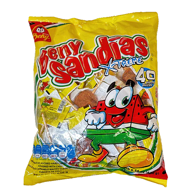 Beny Sandia Paleta Bolsa 40pz (640g)