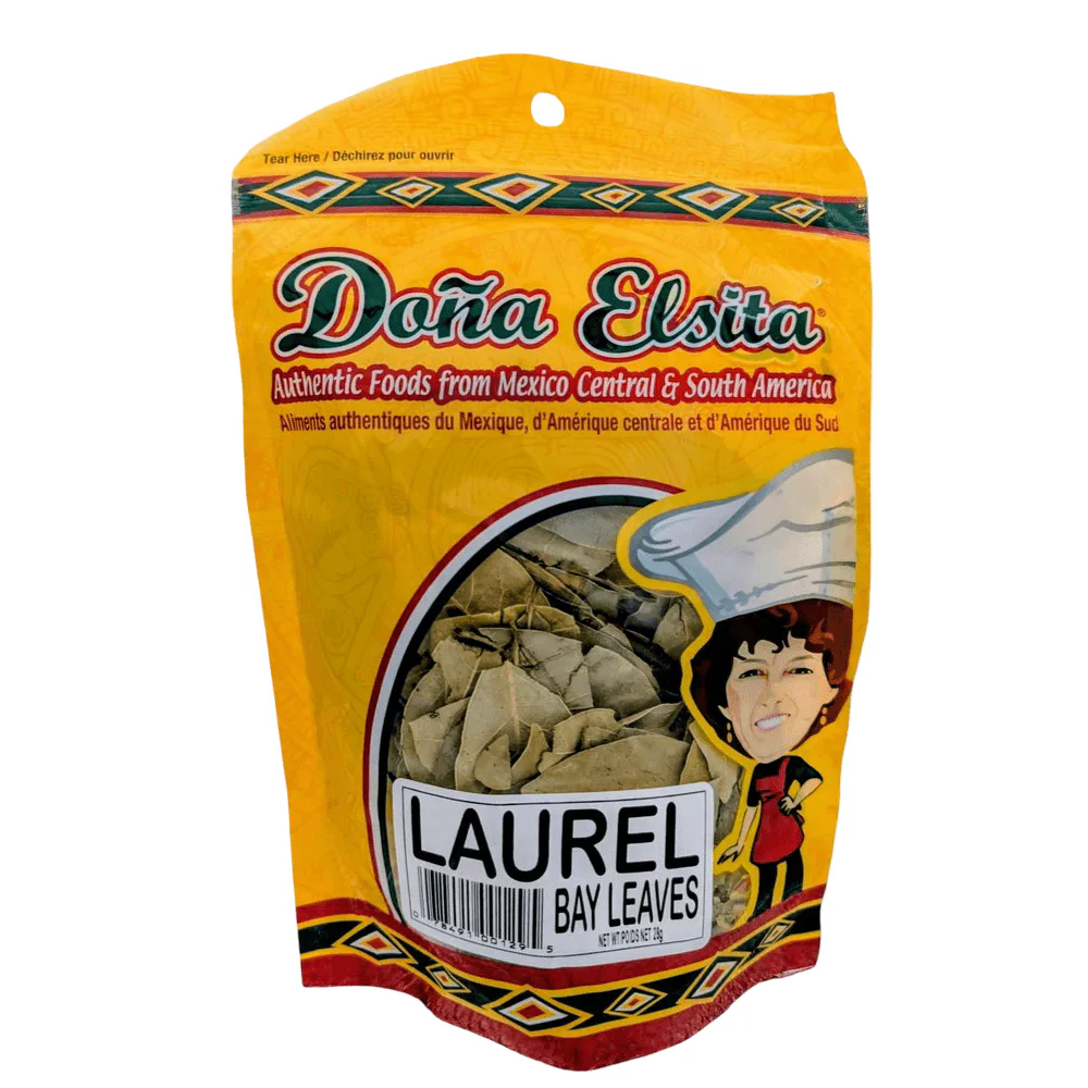 Hojas de Laurel Doña Elsita 28g dried bay leaves