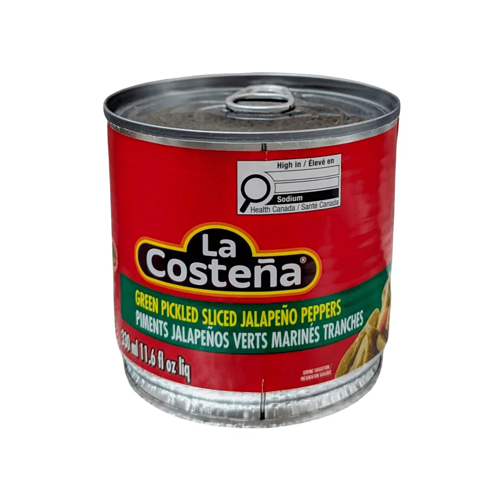 La Costeña Sliced Jalapeños 330ml