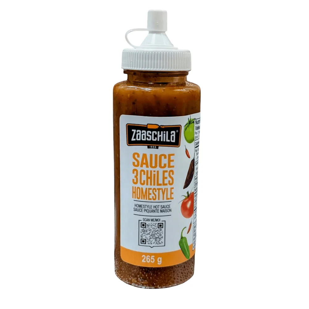 Zaaschila Sauce 3 Chiles 265g spicy sauce