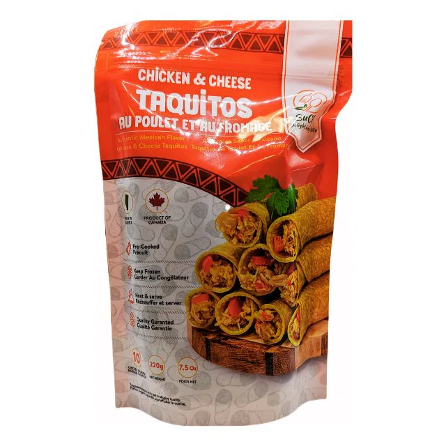 Taquitos Chicken & Cheese SuChef 10pcs 220gr