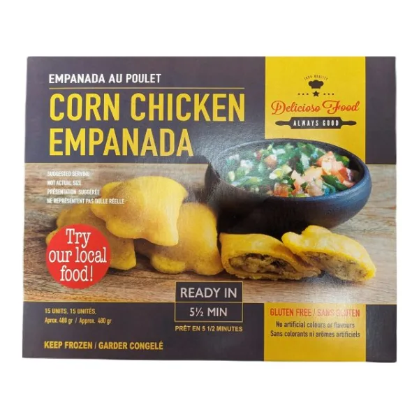 Corn Chicken Empanada