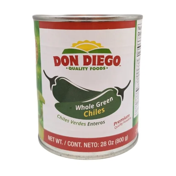 Don Diego Chiles Verdes Enteros