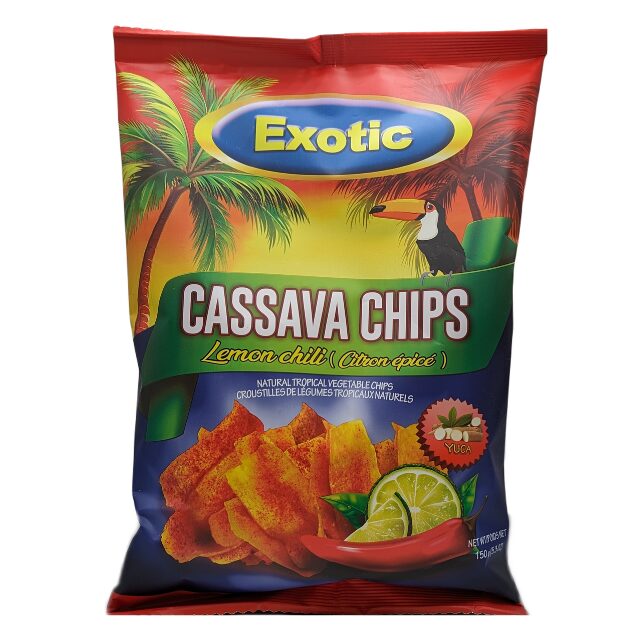 Exotic Cassava Chips Lemon Chili