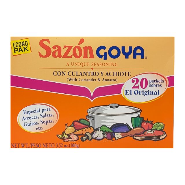 Goya Sazon con Culantro y Achiote 20pcs