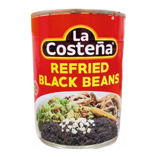 La Costena Refried Black Beans