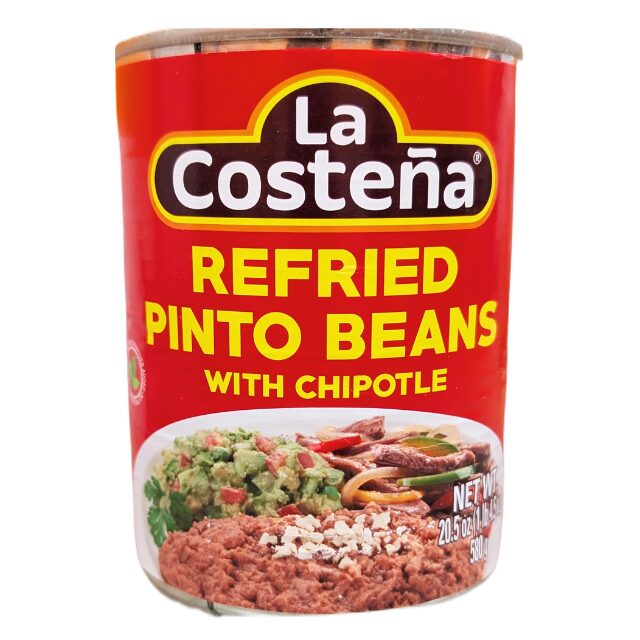 La Costena Refried Pinto Beans with Chipotle