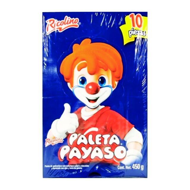 Paleta Payaso Grande 10 Pack