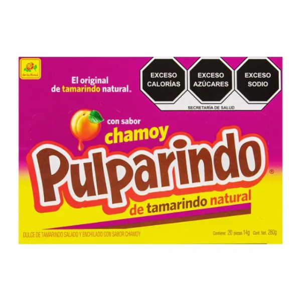 Pulparindo Chamoy caja 20 pcs