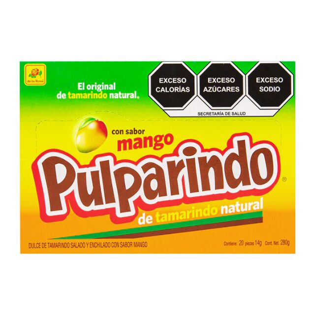 Pulparindo Mango Caja 20 pcs