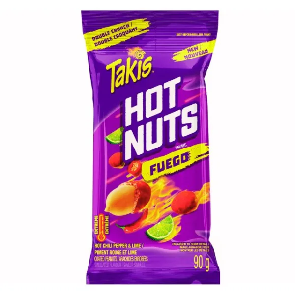 Takis Hot Nuts Fuego